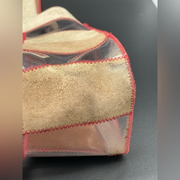 Chanel Naked Patchwork Suede and PVC Tote - Picture 5 of 12